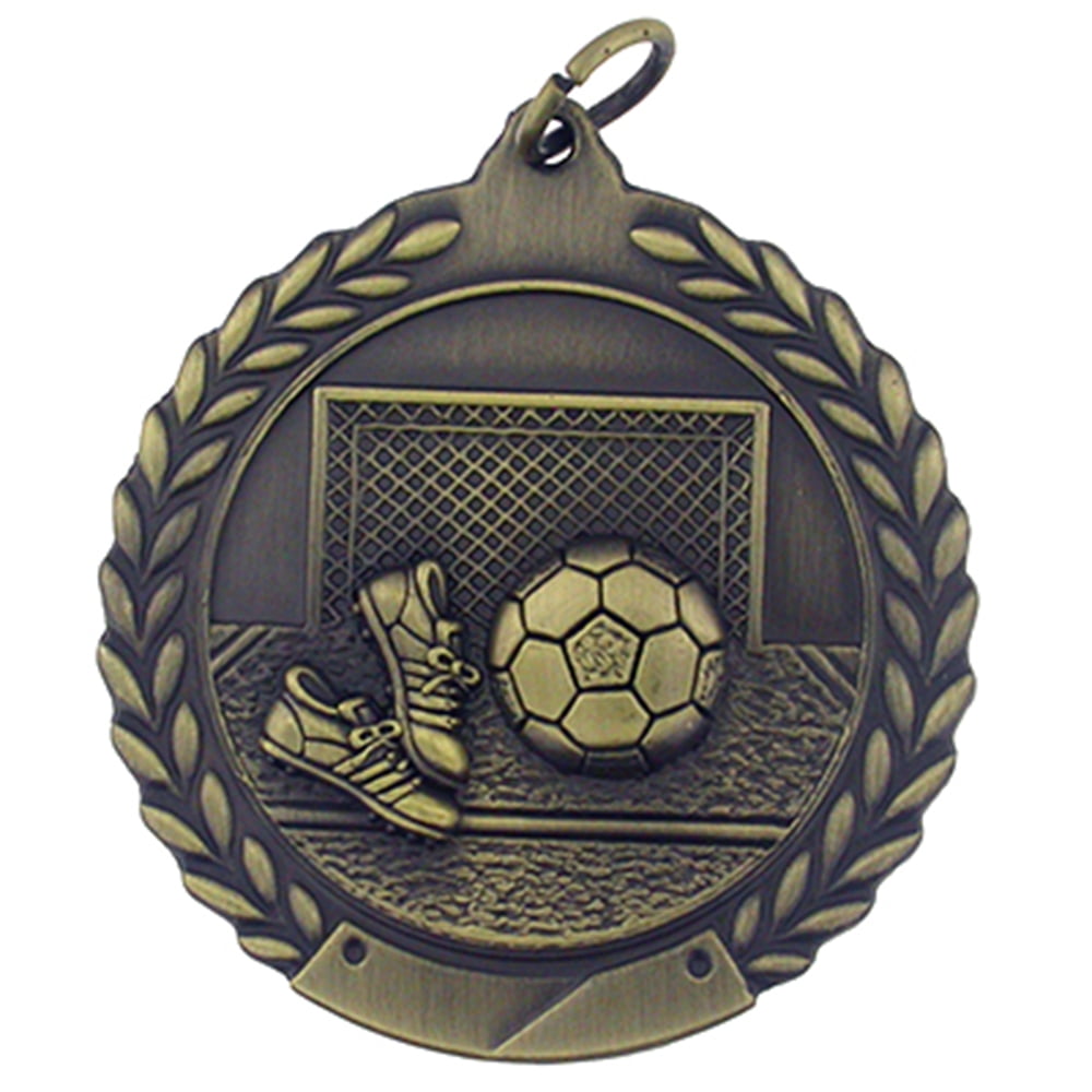 Soccer Award Single and Bulk Medals
