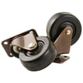 thumbnail image 2 of Waxman Floor Protection 2in. Copper Soft Touch Heavy Duty Rubber Plate Casters 2, 2 of 2