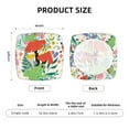 thumbnail image 6 of Uemuo Mushroom and Frogs Pattern Waterproof Square Couch Cushion Covers, Magic Sofa Covers Washable, Stretch Sofa Seat Cushion Slipcovers, 6 of 9