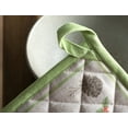thumbnail image 3 of Maison d' Hermine Christmas Dew 100% Cotton Set of Oven Mitt (7.5 Inch by 13 Inch) and Pot Holder (8 Inch by 8 Inch) for BBQ Cooking Baking Grilling Microwave Thanksgiving/Christmas, 3 of 3