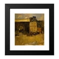 thumbnail image 2 of Frank Edwin Scott 20x22 Black Modern Framed Museum Art Print Titled - Old Houses (Paris)., 2 of 5