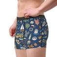 thumbnail image 3 of KLL Marine Nautical Men's Cotton Boxer Briefs Underwear-XX-Large, 3 of 7