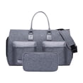 thumbnail image 1 of Bolsa de lona para ropa Strade Fareast Limited con compartimento para zapatos Gris, 1 of 8