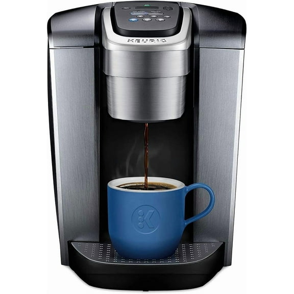 Restored Keurig K-Elite Single-Serve K-Cup Pod Coffee Maker, (Brushed Silver) (Refurbished)