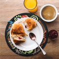 thumbnail image 4 of XIPYYKM Dinner Plate Mat Iron Arts Pan Anti-Insulation Mat Five Chickens Style Tableware Mat Bowl Mat Pot Mat Kitchenware，Rooster Iron Plate Mat Clearance Placemat, 4 of 7