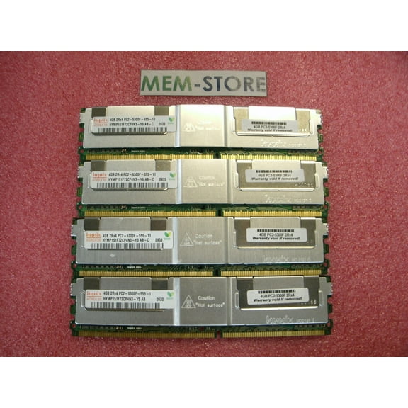 46C7423 16GB (4x4GB) PC2-5300L 667MHz FBDIMM Memory IBM x3400 7973, x3400 7974 (3rd Party)