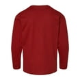 thumbnail image 2 of Youth Fine Jersey Long-Sleeve T-Shirt GARNET S, 2 of 4