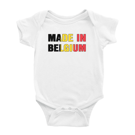 

Made In Belgium Cute Baby Bodysuit Boy Girl Clothes Baby Clothes