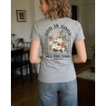 thumbnail image 3 of Christian Shirts for Women – Faith T-Shirt, God is Good All the Time, Religious Shirt, Floral Graphic Tee for Church, 3 of 7