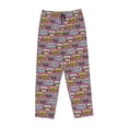 thumbnail image 4 of Haiem Retro Cassette Women's Pajama Pants Ultra Lightweight Pjs Bottoms Sleepwear Bottom Pants With Pocket Drawstring-X-Large, 4 of 7