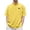 Yellow, variant on Polo T Shirts for Men 1/4 Short Sleeve Big & Tall Summer Tennis Tshirts Regular Fit Printing Crew Neck Summer Beach Basic Streetwear