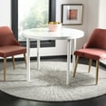 thumbnail image 3 of SAFAVIEH Evoke Vana Abstract Area Rug, Dark Grey/Ivory, 3' x 3' Round, 3 of 9