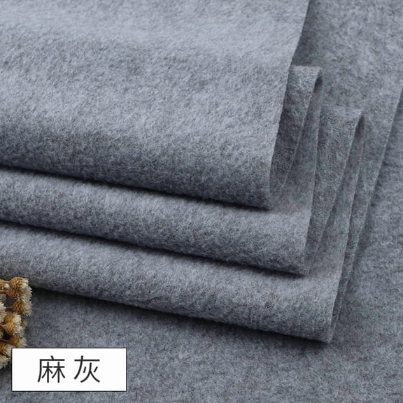 XmhyTop-A 100x160cm Polar Fleece Fabric for DIY Sewing, Blankets, Clothing & Home Decor Projects,1 Piece,Grey