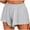 Gray, variant on FAIWAD Flowy Sweat Shorts for Women Summer Elastic Waisted Athletic Workout Short Pants Comfy Lounge Sleep Shorts