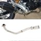 thumbnail image 4 of Motorcycle Modification Exhaust Middle Link Pipe Fit for HONDA MSX125 2013-2019, 4 of 5