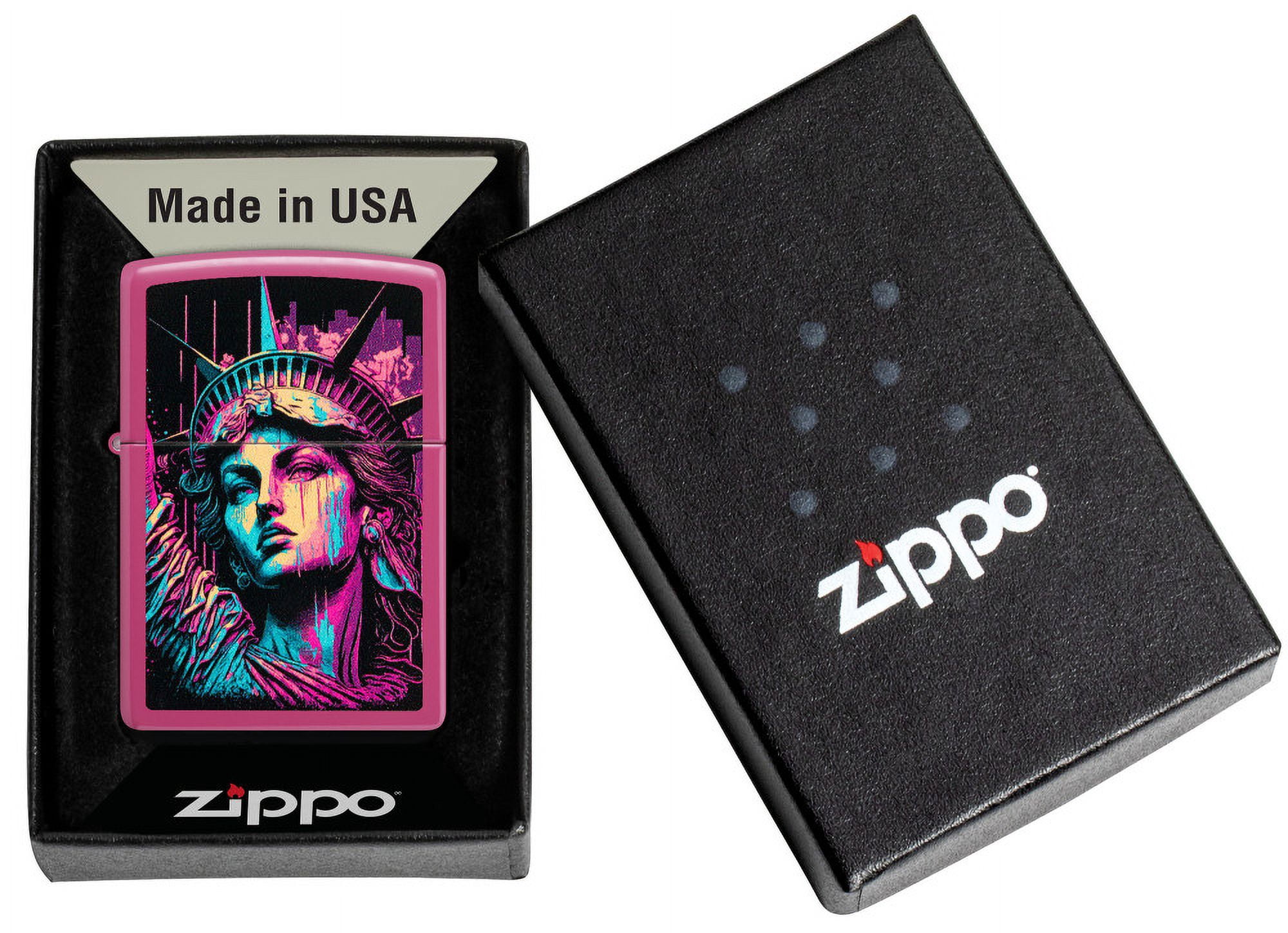 Zippo 48916 American Lady Design Refillable and Windproof Lighter