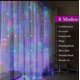thumbnail image 5 of 3M LED Curtain String Light Christmas Fairy Lights Garland Icicle Lights for Wedding Party Home Garden Decoration, 5 of 5