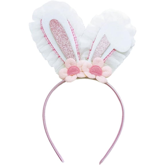 Easter Headband - Cute Bunny & Egg Design Multi-Size Hair Accessory for Festive Parties & Photos