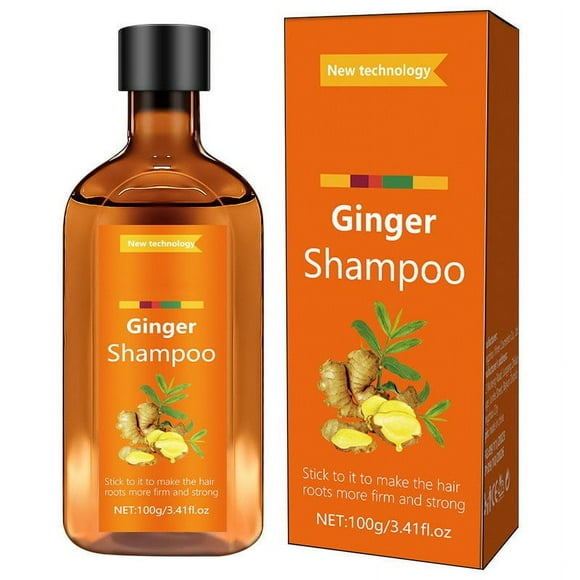 FcBaudy Hair Care Products Ginger Shampoo Itch Refreshing Oil-control Dandruff Hair-fixing Shampoo 100g a shampoo