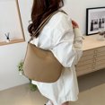 thumbnail image 4 of Bolso cruzado Retro para mujer, bolso de mano informal de cuero PU, bolso de citas diario para mujer, 4 of 6