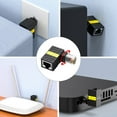 thumbnail image 2 of Compactly RJ45 Adapter 360 Degree Flexible Rotation RJ45 Male Female Ethernet Adapter RJ45 Extender Networking Extenders, 2 of 8