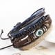thumbnail image 2 of Mezcla 4 pulseras envolventes para hombres y mujeres, cuerdas de cáñamo, cuentas de madera, pulseras tribales étnicas, pulseras de cuero - Style3 Sincero Hogar, 2 of 7