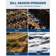 thumbnail image 7 of GIMMYFIVE Tow Behind Broadcast Spreader, 130 lb Capacity, 10" Pneumatic Tires,Adjustable Seed Stream, 7 of 7