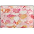 thumbnail image 4 of Dreamtimes Valentine Heart Non-Slip Area Rug 72"x48", Sweet Love Soft Non Slip Washable Floor Mats for Indoor Front Porch,Living Room, Bedroom,Kitchen, 4 of 5