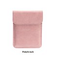 thumbnail image 2 of ziyahi Tablet Sleeve Bag Protection Protective Pouch Fuax Leather Case Insert Covers Bag Portable Lightweight Accessory Pink, 2 of 5