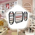 thumbnail image 4 of Multi-Tiers Metal Octagonal Cosmetic Display Rack,Wall-Mounted Nail Polish Storage Racks,Essential Oil and Perfume Bottle Holder,Wall Shelf Organizers for Home Spa Nail Salon Shop, 4 of 16