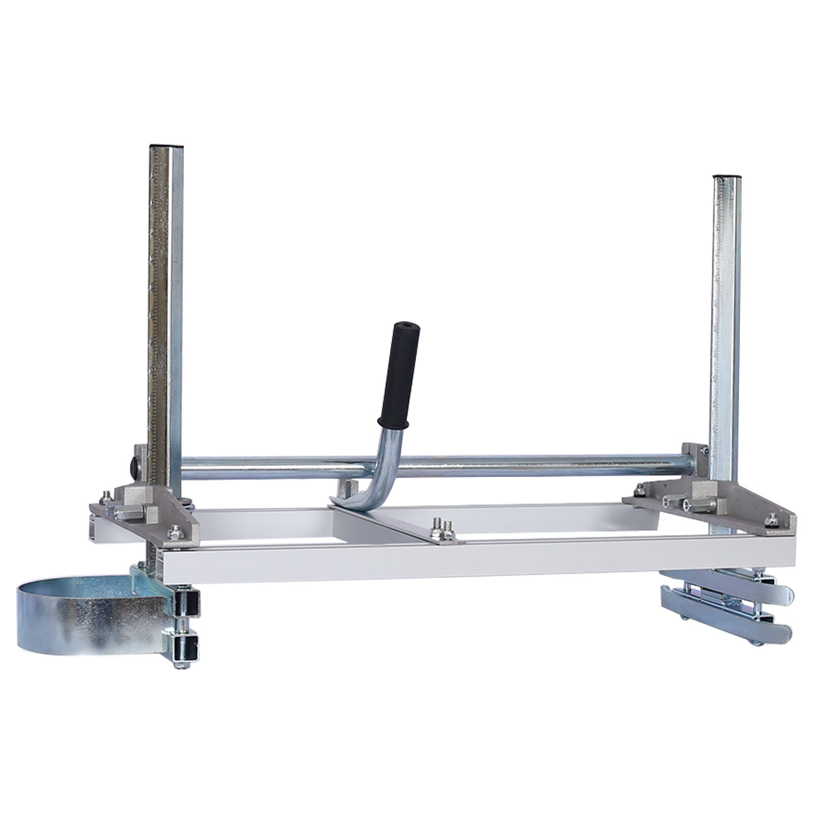 , chainsaw mill Portable Chain Saw Mill Aluminum Steel Planking Lumber,Planking Milling Bar Size 14-24", Silver ,Aluminium ,