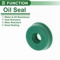 thumbnail image 3 of Unique Bargains Sello de Aceite Universal Labio UN Anillo Sello de Eje Rotativo 5x14x4.5mm Alta Presión TPU Verde 5 Pcs, 3 of 7