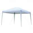 thumbnail image 6 of 10x10ft Pop Up Canopy Outdoor Patio Portable Folding Instant Lightweight Gazebo Shade Tent w/Adjustable Height, Carrying Bag White, 6 of 14