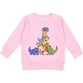 thumbnail image 2 of Inktastic Gecko Pile Cute Lizards Toddler Sweatshirt, 2 of 4