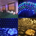 thumbnail image 5 of Sinhoon LED String Fairy Lights Net Mesh Curtain Xmas Wedding Party Christmas Decor 110V 1.5*1.5M, 5 of 6