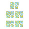 thumbnail image 3 of kurtrusly Super Water-absorbent Bathroom Mat Set For Quick Drying After Bath Cute Polyester Non Slip Bathroom Mat Sets type1 45*75cm 5Set, 3 of 6