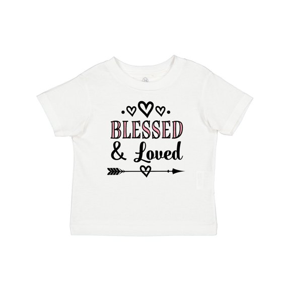 Inktastic Blessed and Loved Baby Girl Girls Baby T-Shirt