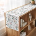 thumbnail image 6 of Table Runners 72 Inches Long Dress Scarves, Watercolor Floral Farmhouse Kitchen/Dining Table Runner, Coffee Tablerunners, Spring Botanical Flowers Tree Branches 13x72 Inch, 6 of 9