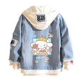 thumbnail image 1 of Chaqueta vaquera SALION Cinnamoroll Crown Fashion para mujer, 1 of 6