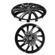 thumbnail image 1 of IDEANATEGRATE 2Ud Cubiertas Decorativas Para De Automóvil Negras Resistentes Y Fáciles De Instalar, 1 of 8