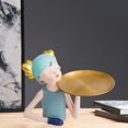 thumbnail image 3 of Estatuil moderna para niña, estatua , organizador de artículos diverso bandeja de almacenamiento, dormitorio en casa Azul Zulema estatua de la escultura de las niñas, 3 of 7