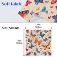 thumbnail image 5 of Napkin Satin Napkin 20*20Inchx6 Kitchen Towel Dinner Plate Towel Decorative Towel Napkin Tea Towel Suitable For Kitchen Table Colorful Butterfly, 5 of 8
