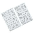 thumbnail image 3 of 2 uds sello transparente TPR sello oveja Rbbit cerdo cumpleaños para hacer tarjetas DIY Scrapbooking, 3 of 5