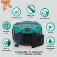 Ruff 'n Ruffus Portable & Collapsible Indoor Puppy Pen Playpen with