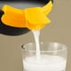thumbnail image 2 of Colador con clip, escurridor de ollas de silicona Conecte el colador a la olla para drenar su comida, ayuda para verter ollas con colador de alimentos con boquilla para espaguetis Ormromra ZYY-2600, 2 of 4