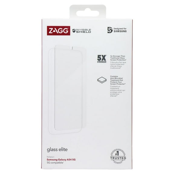 ZAGG InvisibleShield Glass Elite Screen Protector for Samsung Galaxy A54 5G