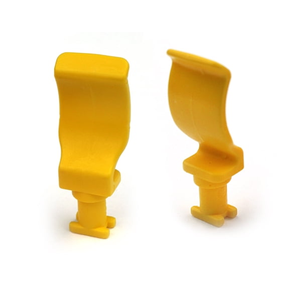 Universal Clips - 50 pc pouch | Compatible Accessory for ORGANIZER GENIE Pegboards, Ideal for Securing and Organizing Tools