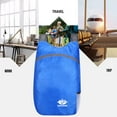 thumbnail image 4 of Taotanxi Foldable Waterproof Backpack for Outdoor Sports With Inside Wet Clothes Compartment Packable for Multiple Uses Ultra Lightweight Ideal for Hiking Men And Women Travel(Blue), 4 of 4