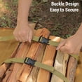 thumbnail image 5 of LAZIOEGR Canvas Firewood & Gear Carrier Bag with Dual Shoulder Straps – Ideal for Campfires, Stoves, and Outdoor Adventures, 5 of 7