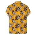 thumbnail image 5 of UAYOTSE Mens Button Down Short Sleeve Shirts Summer Beach Vacation Untucked Casual Tops Shirt,Sizes M, 5 of 7